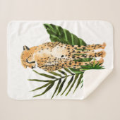 Cheetah Outlook Sherpa Deken (Voorkant (horizontaal))