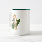 Cheetah Outlook Tweekleurige Koffiemok (Voorkant links)