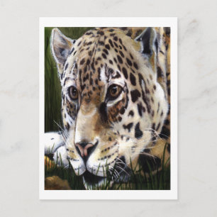 Cheetah Painting Briefkaart