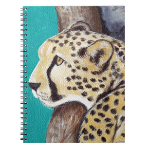 Cheetah Painting Notitieboek
