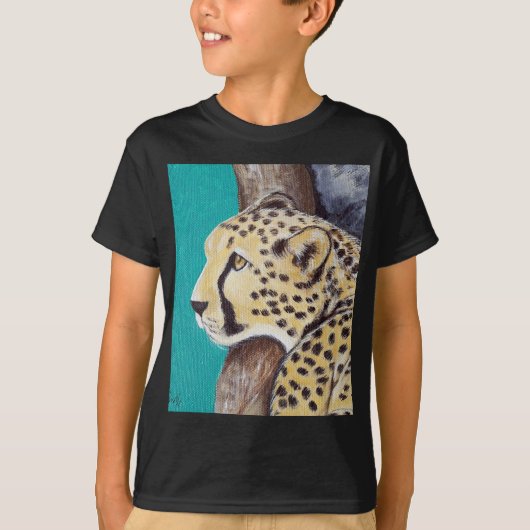 Cheetah Painting T-shirt (Voorkant)