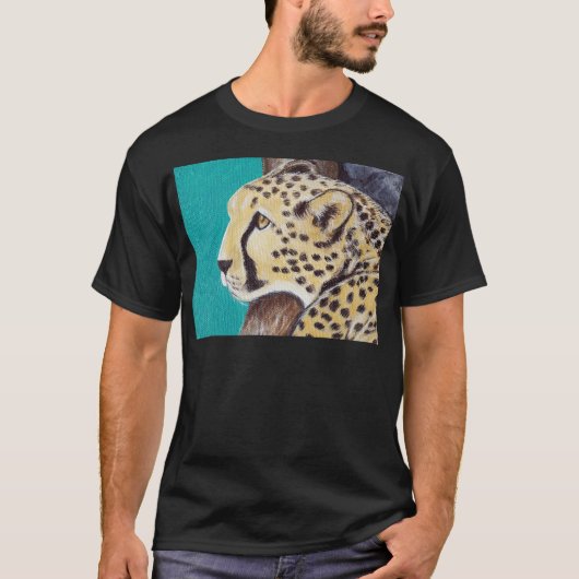 Cheetah Painting T-shirt (Voorkant)