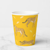 Cheetah Papieren Bekers (Achterkant)