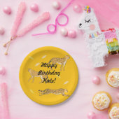 Cheetah Papieren Bordje (Feest)