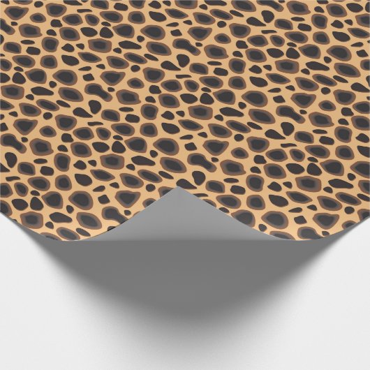 Cheetah Pattern Cadeaupapier (Hoek)