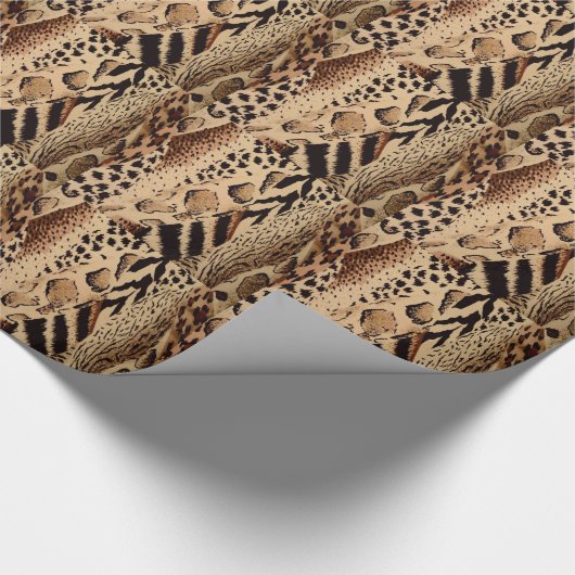 Cheetah Pattern Cadeaupapier (Hoek)