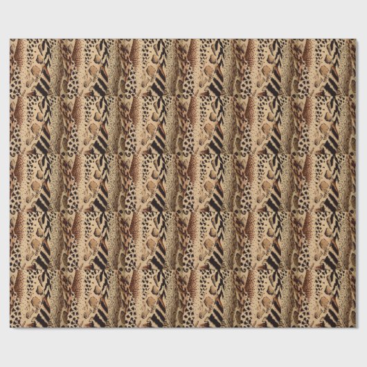 Cheetah Pattern Cadeaupapier (Vlak)