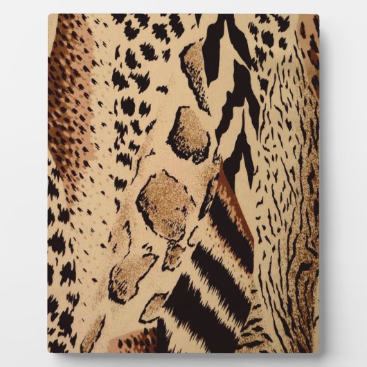 Cheetah Pattern Fotoplaat (Voorkant)
