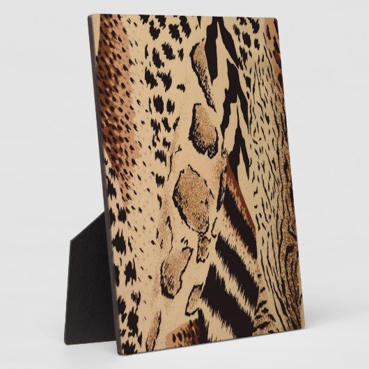 Cheetah Pattern Fotoplaat (Zijkant)