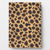 Cheetah Pattern Fotoplaat (voorkant)