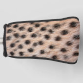 Cheetah Pattern Golfheadcover (Voorkant)