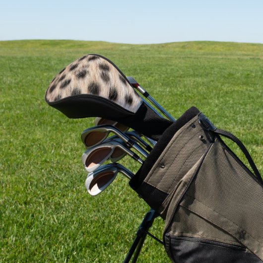 Cheetah Pattern Golfheadcover (Insitu)