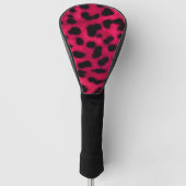 Cheetah Pattern Golfheadcover (Voorkant)