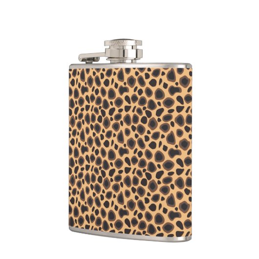 Cheetah Pattern Heupfles (Links)