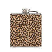 Cheetah Pattern Heupfles (Achterkant)