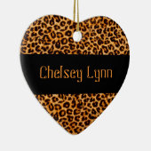 Cheetah Pattern Keepomwille Ornament (Rechts)