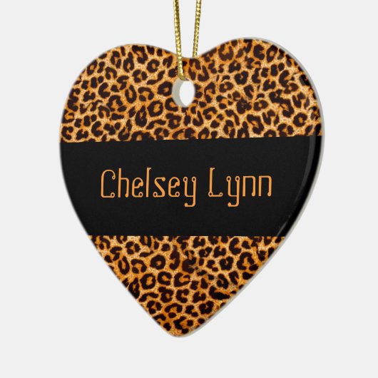 Cheetah Pattern Keepomwille Ornament (Links)