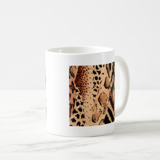 Cheetah Pattern Koffiemok (Voorkant rechts)