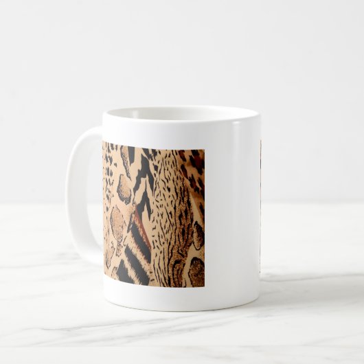 Cheetah Pattern Koffiemok (Voorkant links)