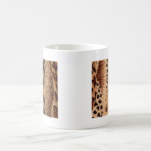 Cheetah Pattern Koffiemok (Center)