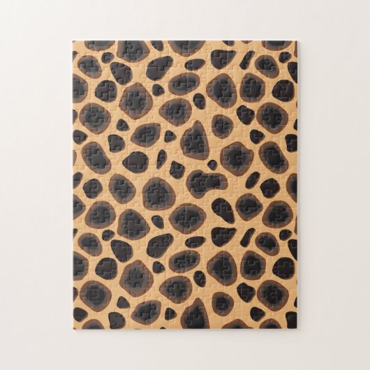 Cheetah Pattern Legpuzzel (Verticaal)