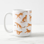 Cheetah Pattern Mug Koffiemok (Links)