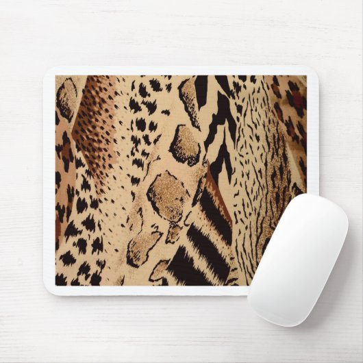 Cheetah Pattern Muismat (Met muis)