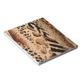 Cheetah Pattern Notitieblok (Schuin)