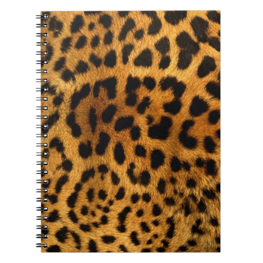 Cheetah Pattern Notitieboek (Voorkant)