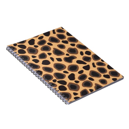 Cheetah Pattern Notitieboek (Rechterzijde)