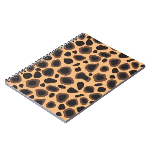 Cheetah Pattern Notitieboek (Linkerzijde)