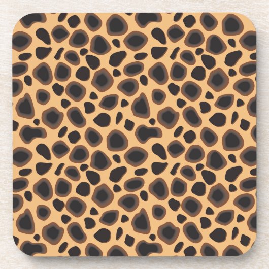 Cheetah Pattern Onderzetter (Voorkant)