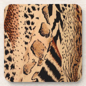 Cheetah Pattern Onderzetter (Voorkant)
