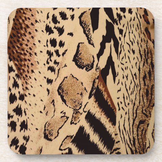 Cheetah Pattern Onderzetter (Voorkant)