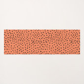 Cheetah Pattern op Abriot Yogamat (Achterkant (horizontaal))