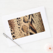Cheetah Pattern Rechthoekige Sticker (Envelop)