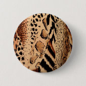 Cheetah Pattern Ronde Button 5,7 Cm (Voorkant)