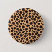 Cheetah Pattern Ronde Button 5,7 Cm (Voorkant)