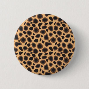 Cheetah Pattern Ronde Button 5,7 Cm