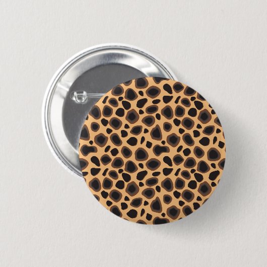 Cheetah Pattern Ronde Button 5,7 Cm (Voorkant /achterkant)