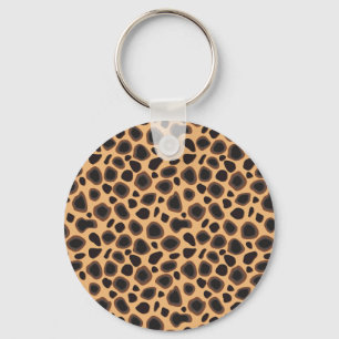 Cheetah Pattern Sleutelhanger