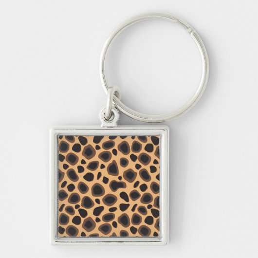 Cheetah Pattern Sleutelhanger (Voorkant)
