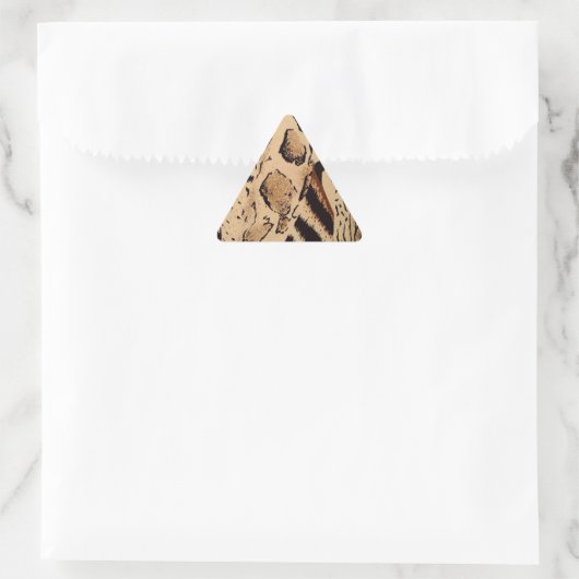 Cheetah Pattern Sticker (Tas)