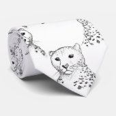 Cheetah Pattern. Stropdas (Opgerold)