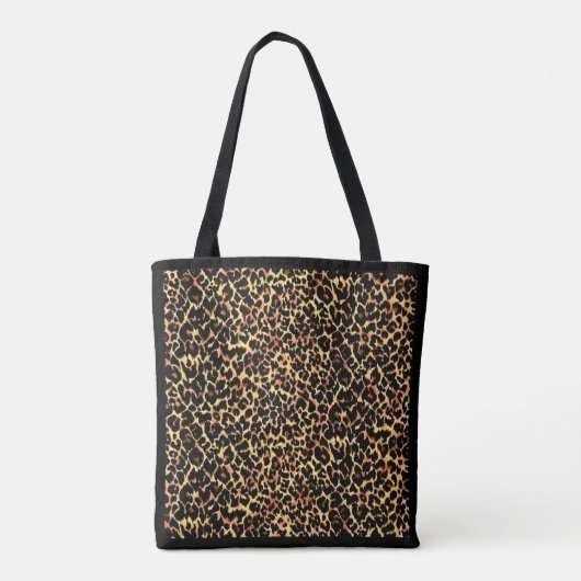 Cheetah Pattern Tote Bag (Achterkant)