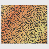 Cheetah Pattern Wrapping Paper Cadeaupapier (Vlak)