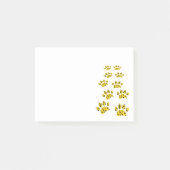 Cheetah Paw Print Post-it® Notes (Voorkant)