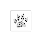 Cheetah Paw Print Rubberstempel (Afrduk)