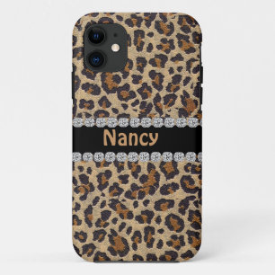 CHEETAH PERSONALIZED BLEEF IPHONE 5 HOESJE