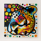 Cheetah Pop Art 600 Stuk Puzzel (Horizontaal)
